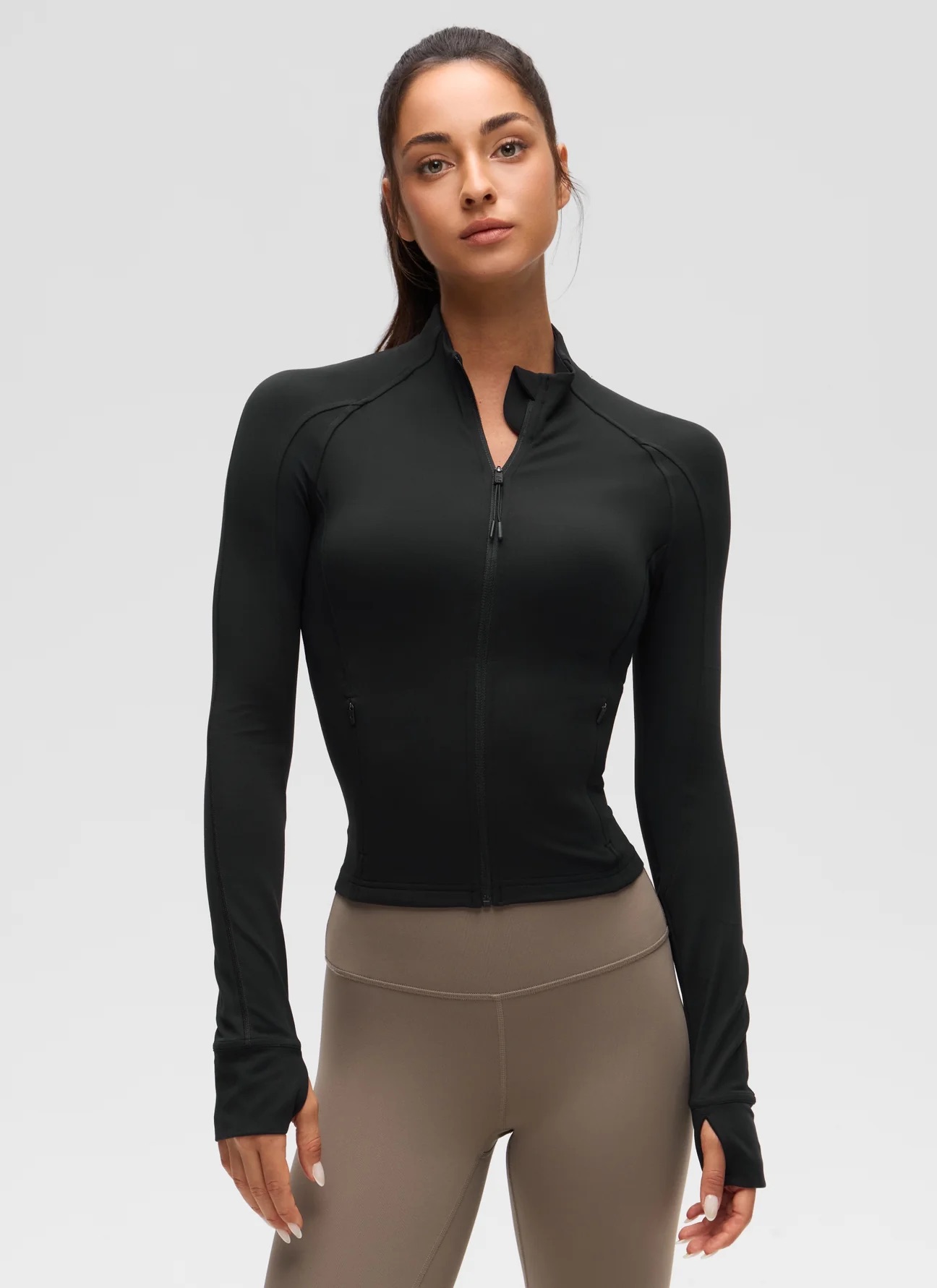 Butterluxe Waist Length Full Zip Jacket
