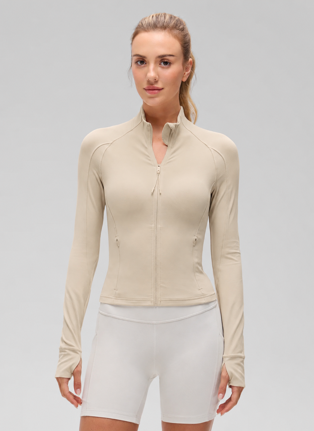 Butterluxe Waist Length Full Zip Jacket