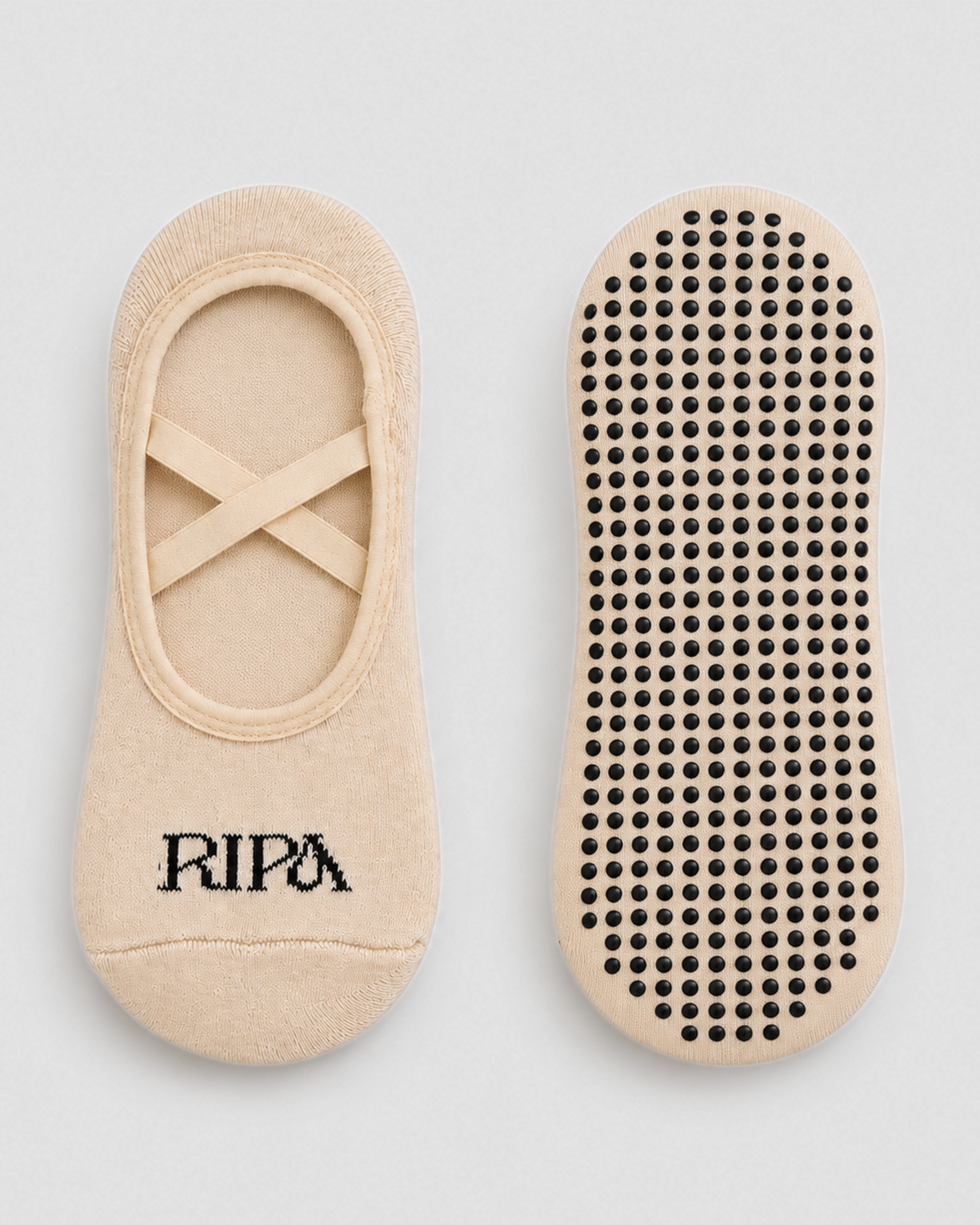 Grip Socks with Crossover Straps